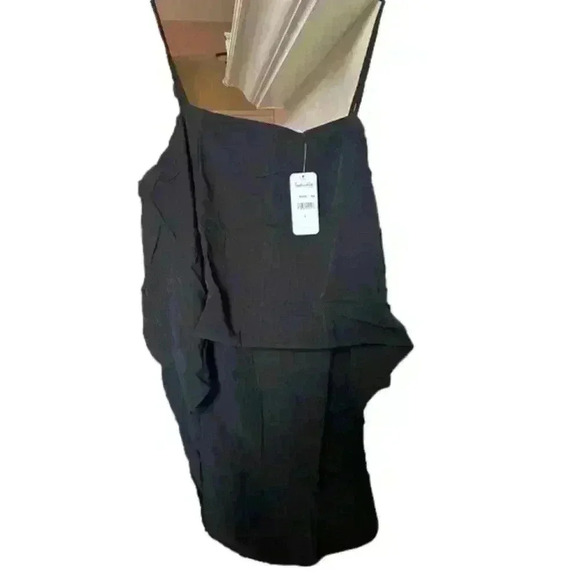 Splendid - Rayon Voile Tiered Dress (Black) Women's Dress, Large - Picture 4 of 6